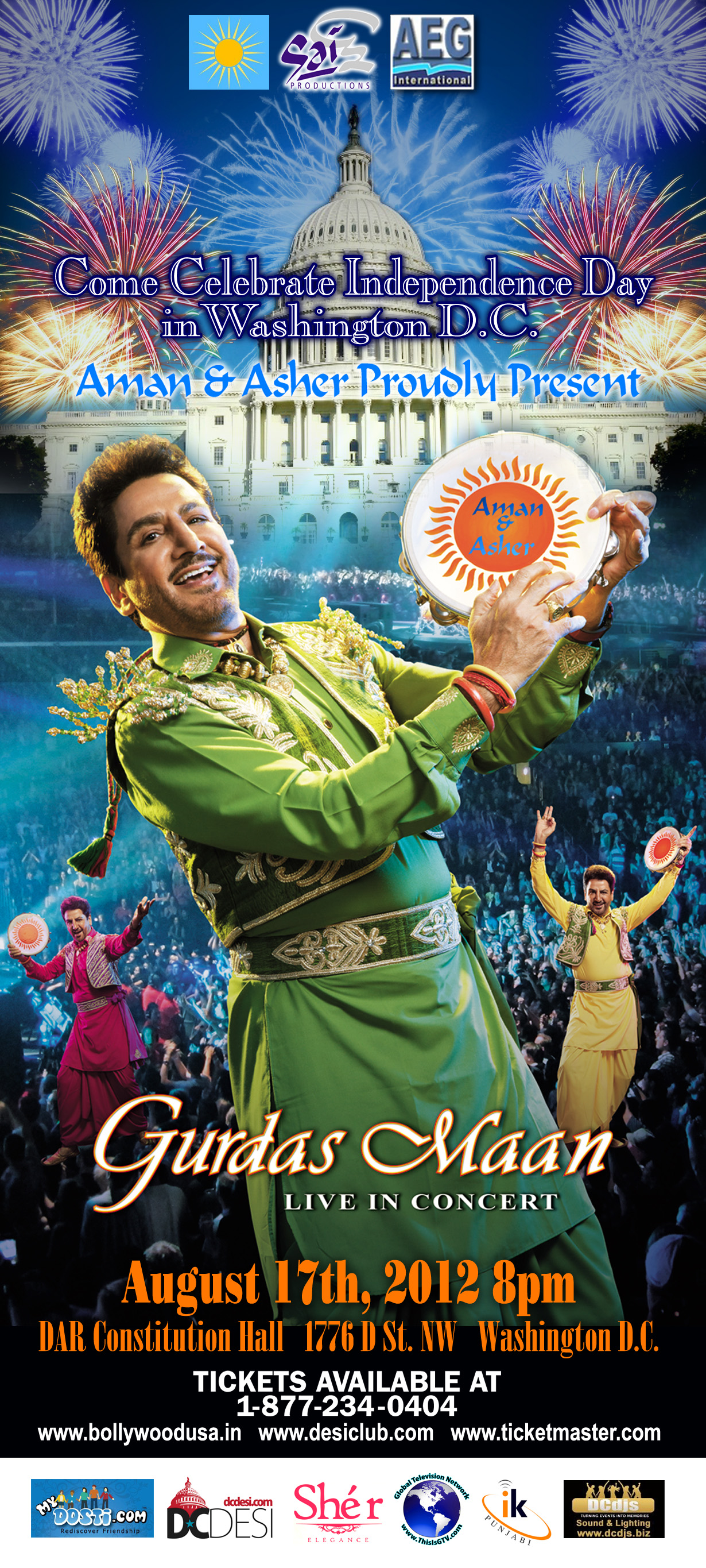 AEG International Promoting Bollywood USA on TV Asia